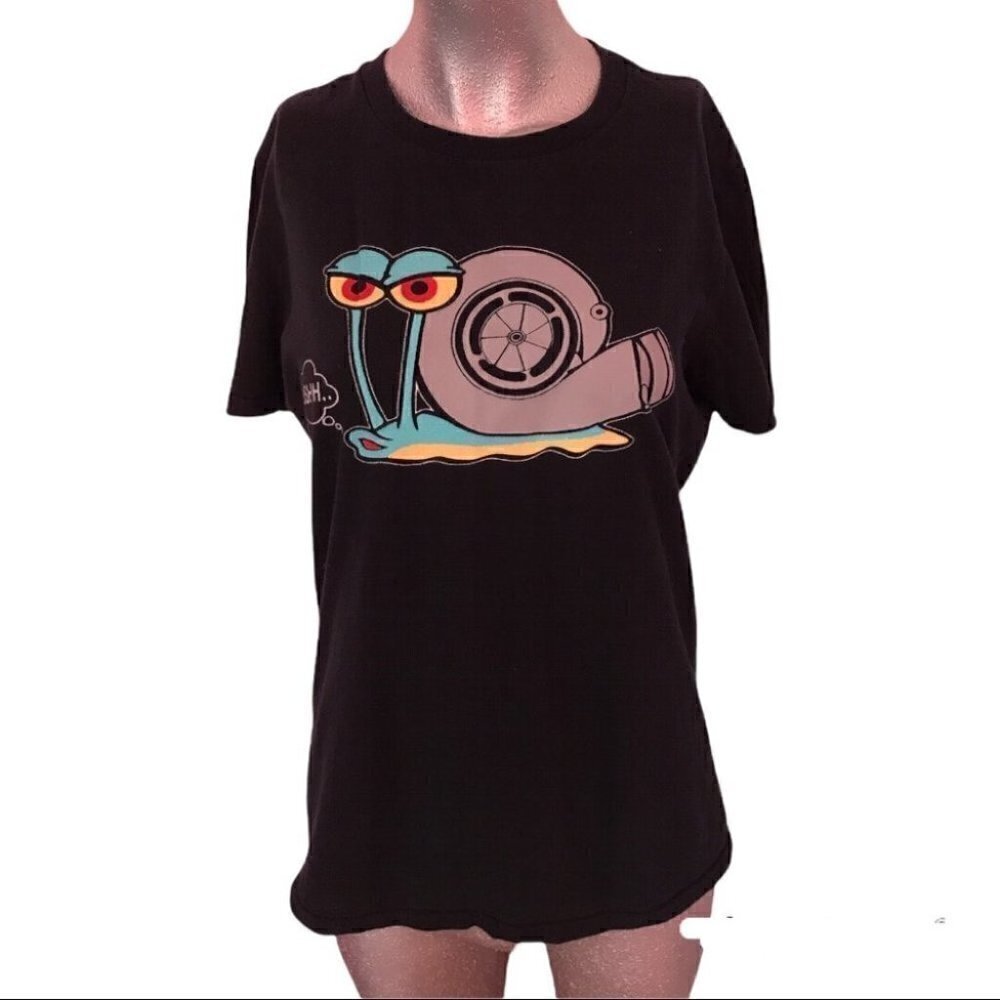 Gary The Snail Sponge Bob T-shirt cartoon